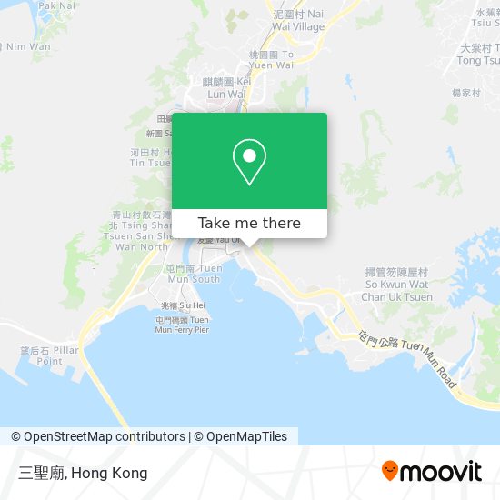 三聖廟地圖