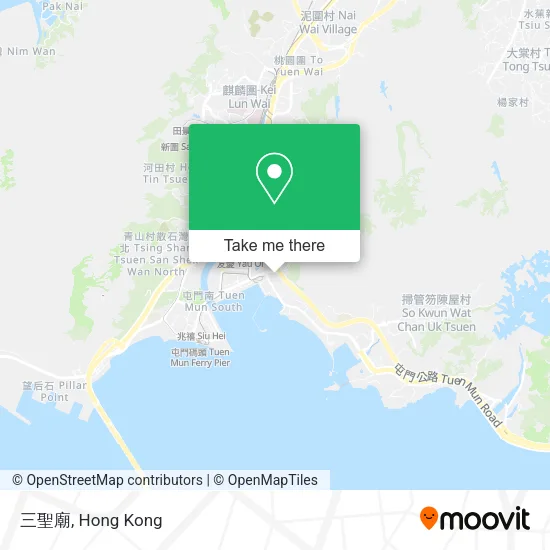 三聖廟地圖