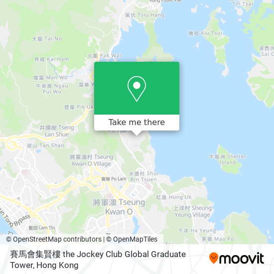 賽馬會集賢樓 the Jockey Club Global Graduate Tower地圖