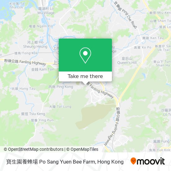 寶生園養蜂場 Po Sang Yuen Bee Farm地圖