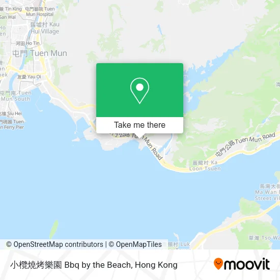 小欖燒烤樂園 Bbq by the Beach map
