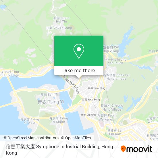 信豐工業大廈 Symphone Industrial Building map