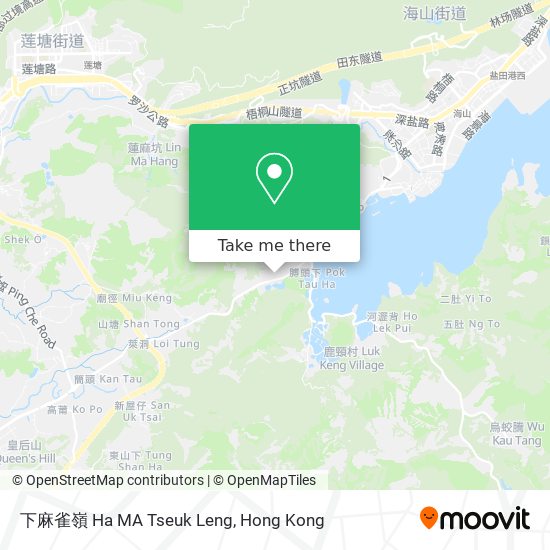 下麻雀嶺 Ha MA Tseuk Leng map