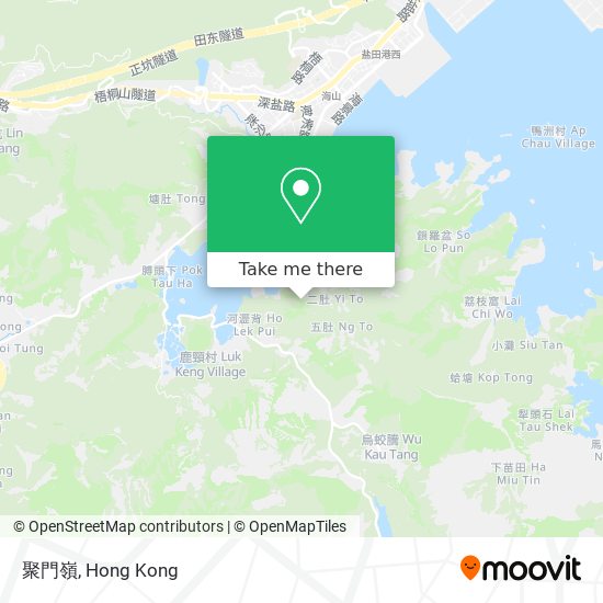 聚門嶺 map