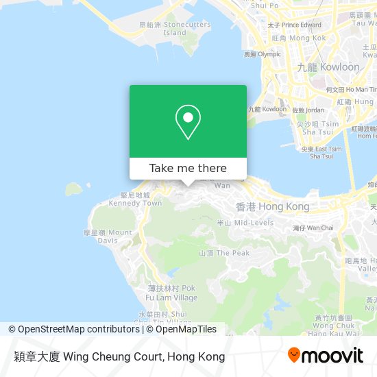 穎章大廈 Wing Cheung Court map
