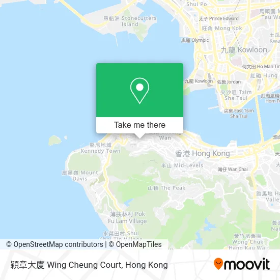 穎章大廈 Wing Cheung Court map