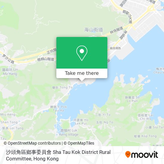 沙頭角區鄉事委員會 Sha Tau Kok District Rural Committee map