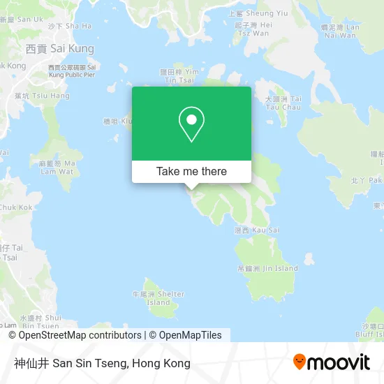 神仙井 San Sin Tseng map