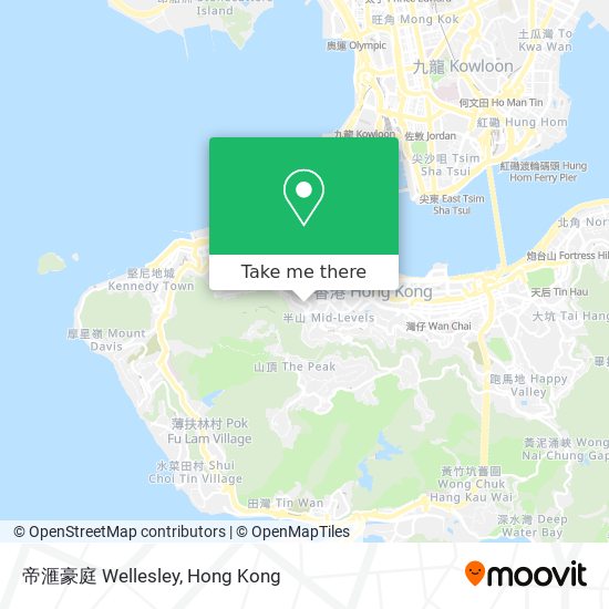 帝滙豪庭 Wellesley地圖