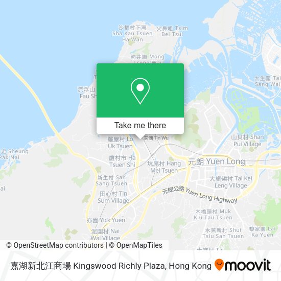 嘉湖新北江商場 Kingswood Richly Plaza地圖
