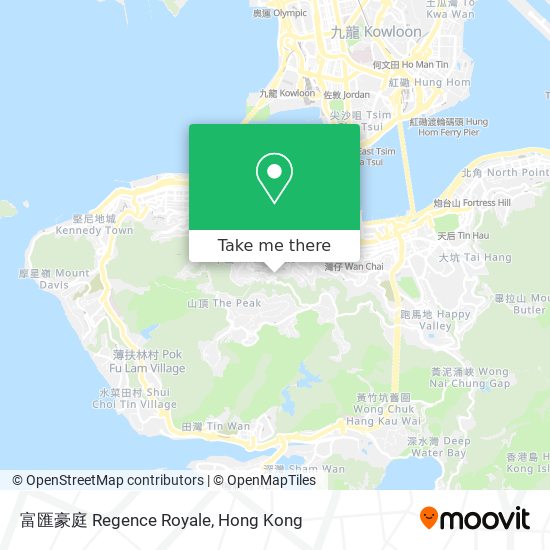 富匯豪庭 Regence Royale map