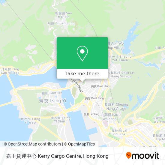 嘉里貨運中心 Kerry Cargo Centre map