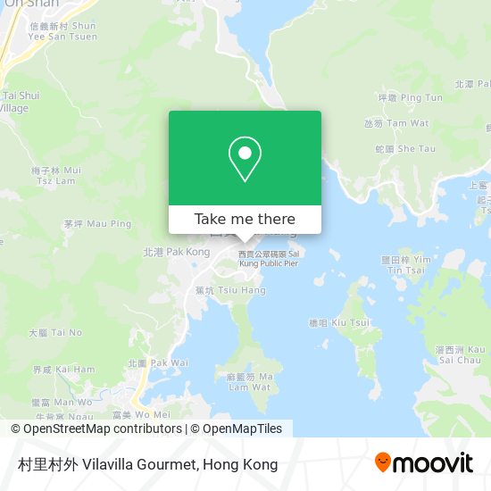 村里村外 Vilavilla Gourmet map