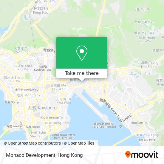 Monaco Development map
