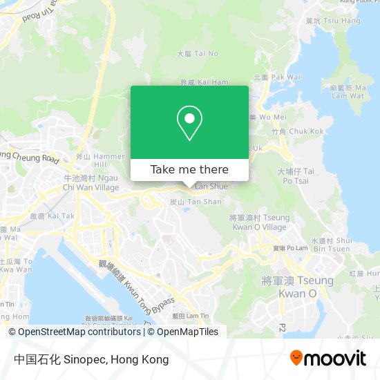 中国石化 Sinopec地圖
