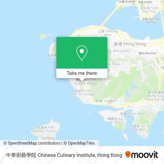 中華廚藝學院 Chinese Culinary Institute map
