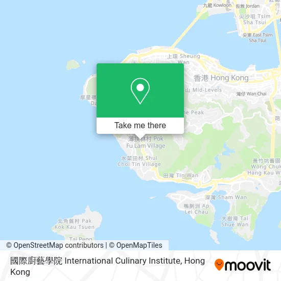 國際廚藝學院 International Culinary Institute map