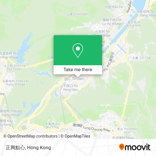 正興點心地圖