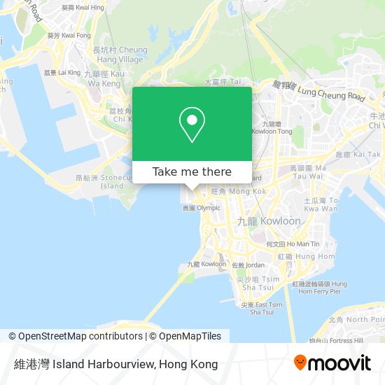 維港灣 Island Harbourview map