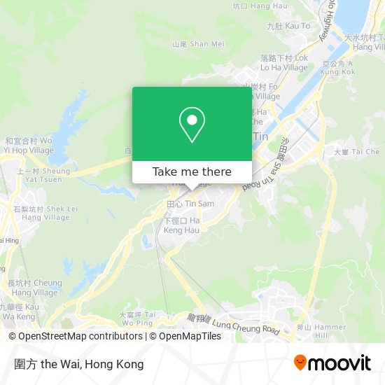 圍方 the Wai map