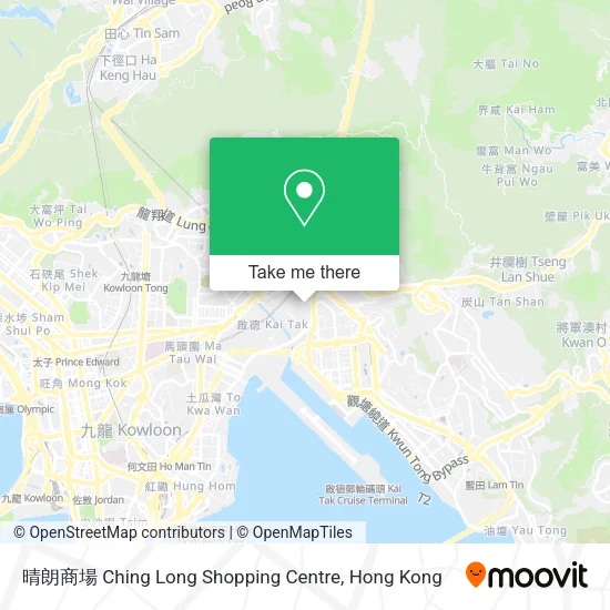 晴朗商場 Ching Long Shopping Centre地圖