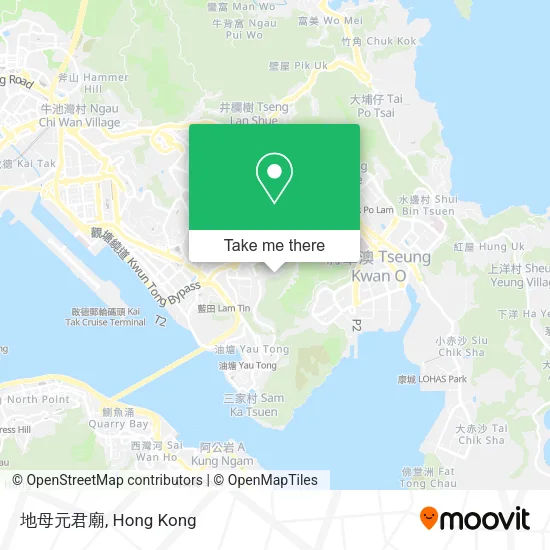 地母元君廟 map