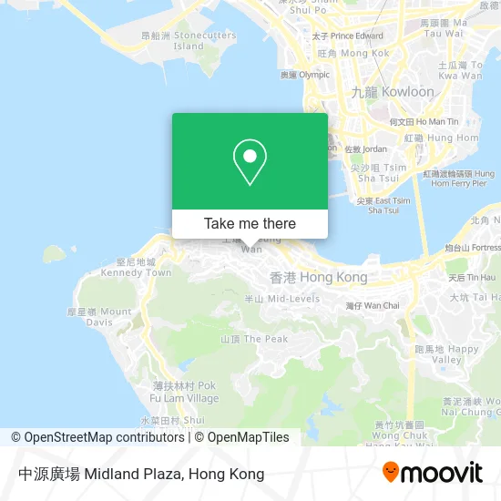 中源廣場 Midland Plaza map