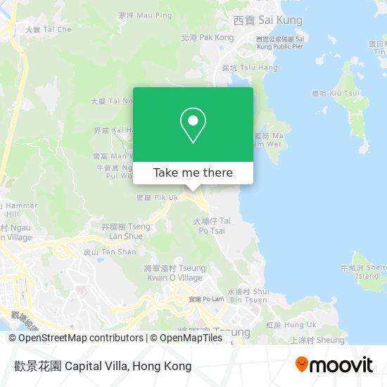 歡景花園 Capital Villa map