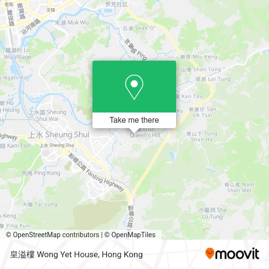 皇溢樓 Wong Yet House地圖