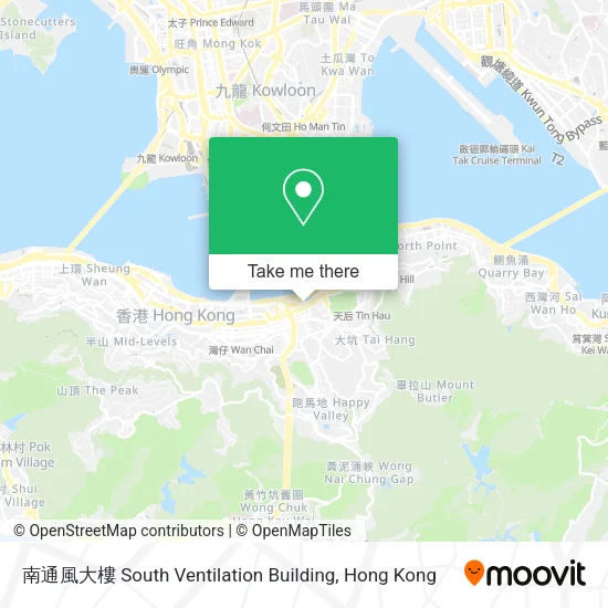 南通風大樓 South Ventilation Building地圖