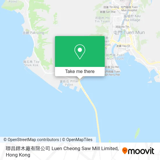 聯昌鎅木廠有限公司 Luen Cheong Saw Mill Limited map