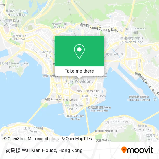 衛民樓 Wai Man House map
