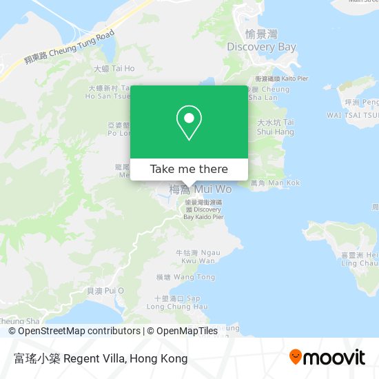 富瑤小築 Regent Villa map