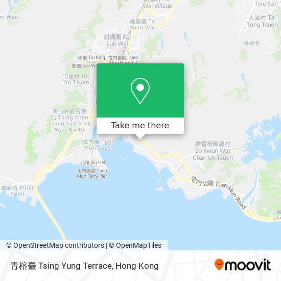 青榕臺 Tsing Yung Terrace地圖