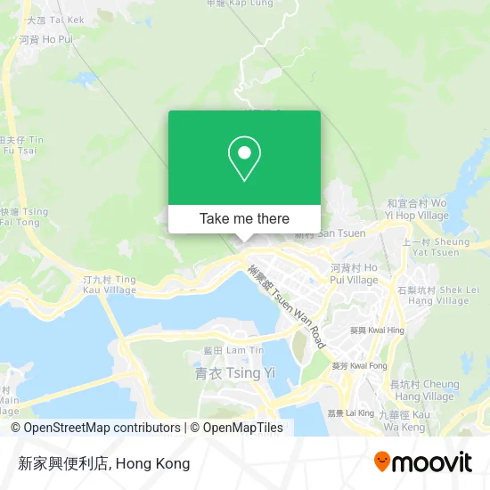 新家興便利店地圖