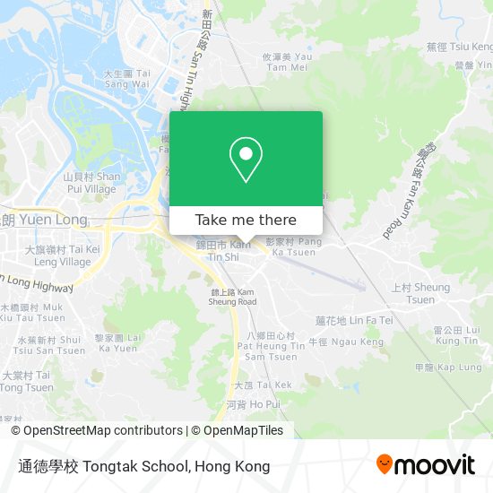 通德學校 Tongtak School map