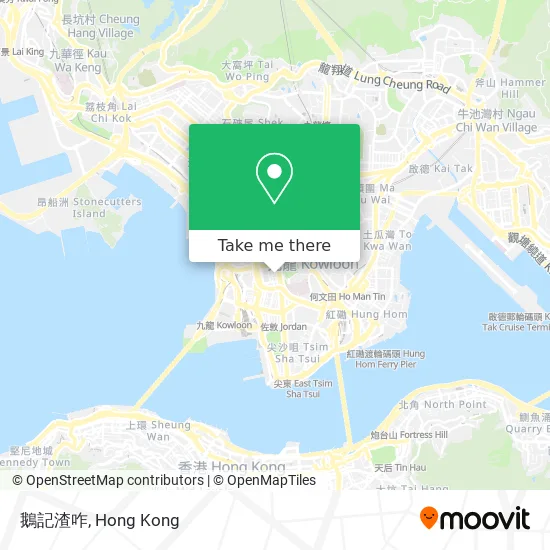 鵝記渣咋地圖