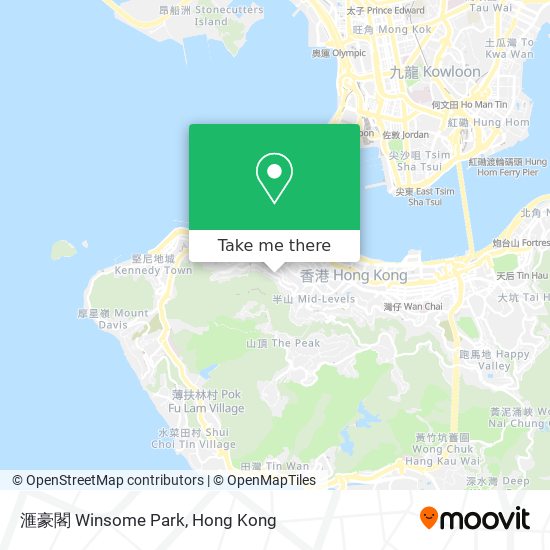 滙豪閣 Winsome Park map
