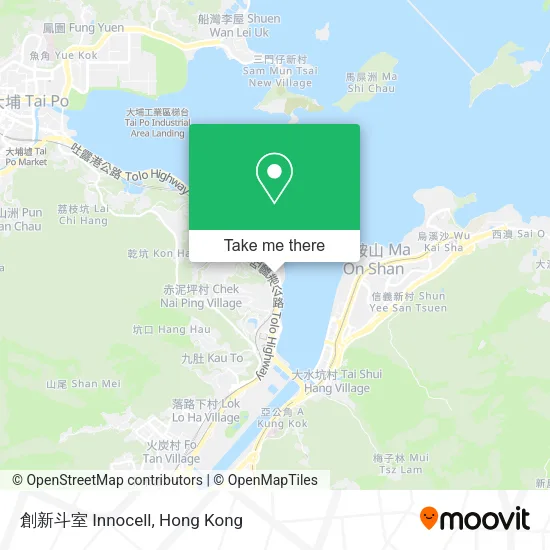 創新斗室 Innocell地圖