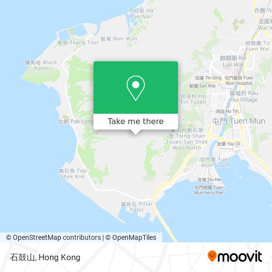 石鼓山地圖