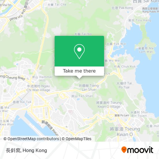 長斜窩地圖