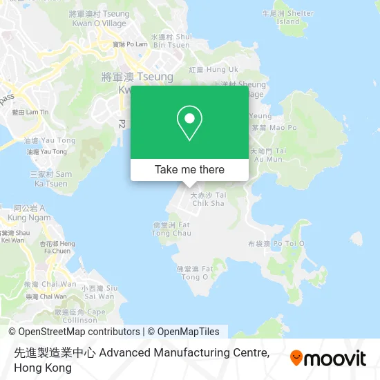 先進製造業中心 Advanced Manufacturing Centre map