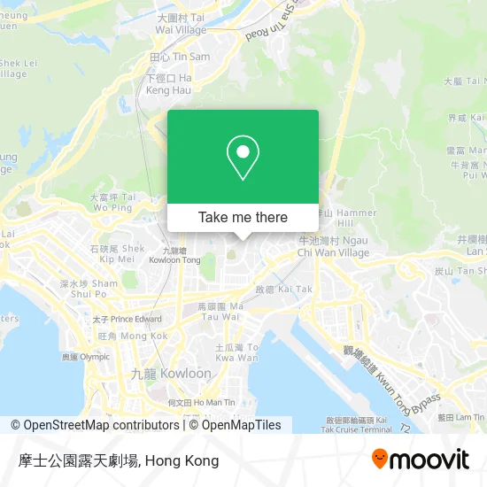 摩士公園露天劇場 map