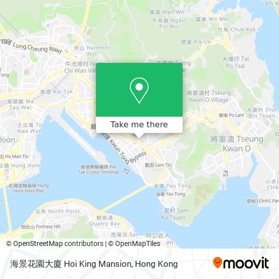 海景花園大廈 Hoi King Mansion map