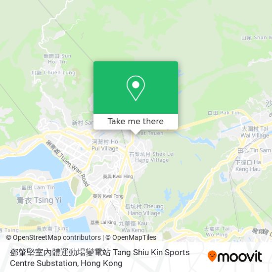 鄧肇堅室內體運動場變電站 Tang Shiu Kin Sports Centre Substation地圖