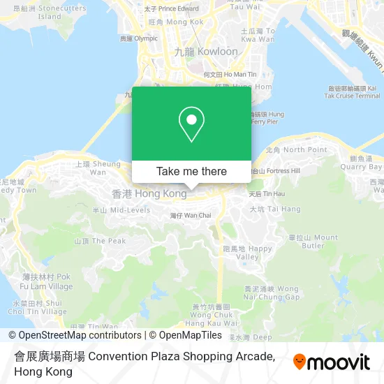 會展廣場商場 Convention Plaza Shopping Arcade map