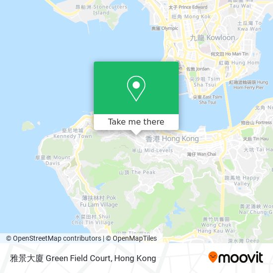 雅景大廈 Green Field Court map