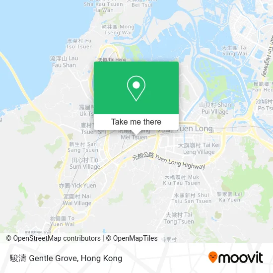 駿濤 Gentle Grove map