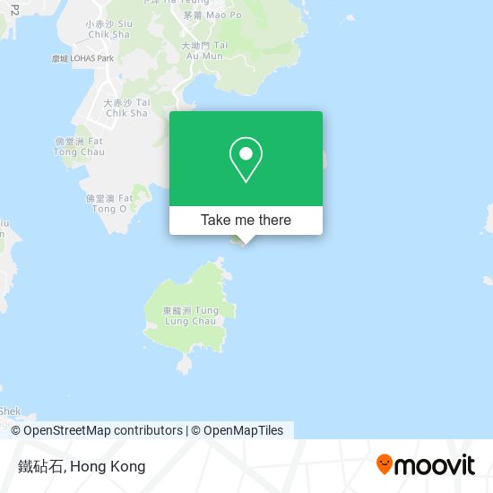 鐵砧石 map