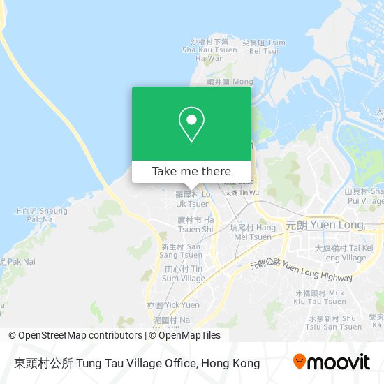 東頭村公所 Tung Tau Village Office map